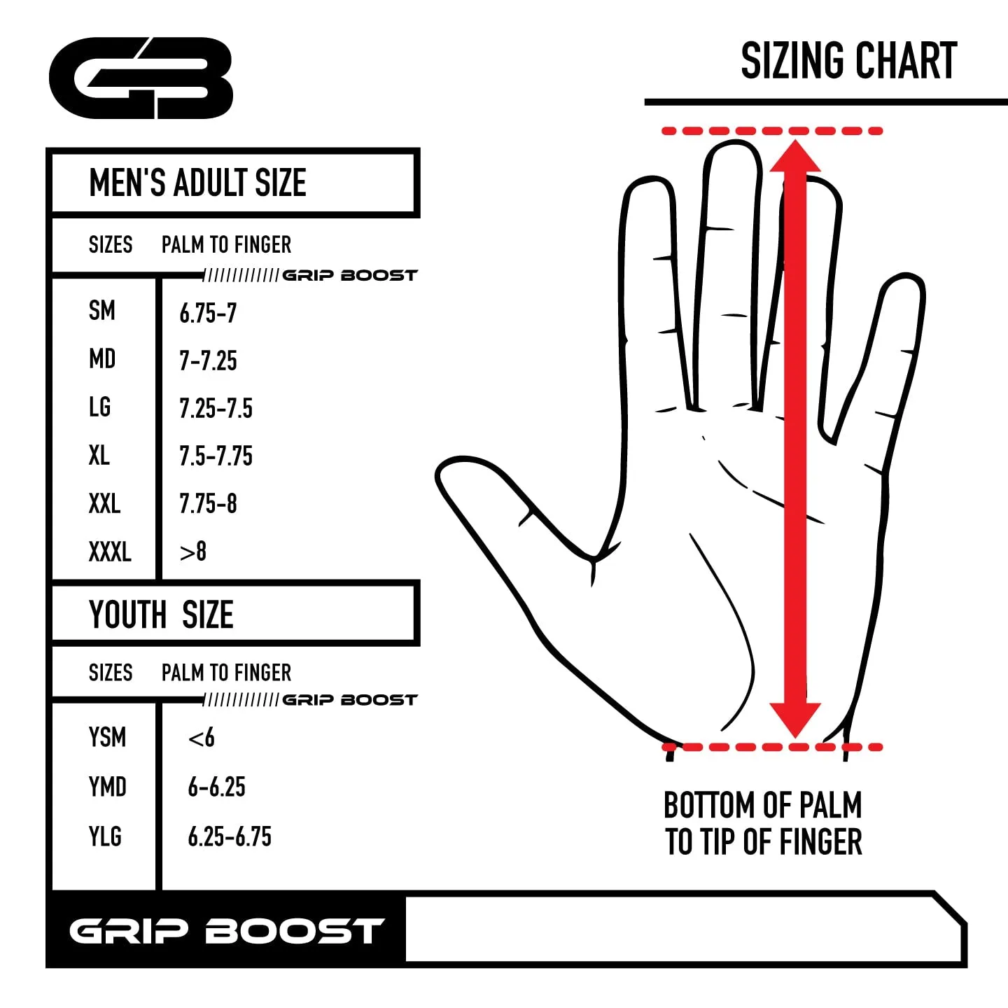 Grip Boost Peace Stealth 6 Boost Plus Youth Football Gloves - White/Black