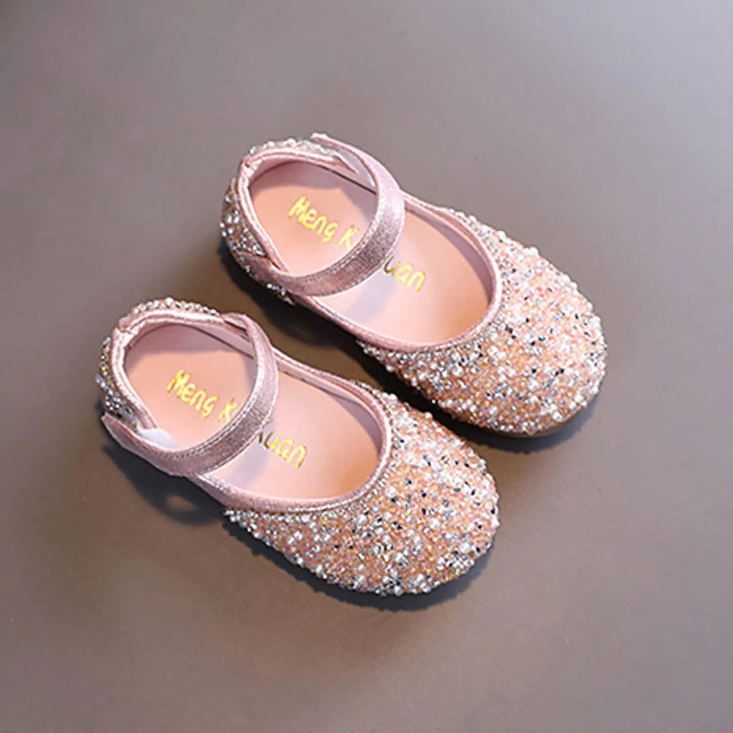 Little Girls Dress Shoes Toddler Dress Shoes Flower Girl Shoes for Weeding Toddler Ballet Flat Sweater Boot for Girls