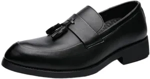 Men Casual Genuine Leather Slip On Loafers Causal Dress Boat Shoes Drive