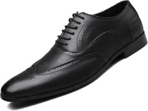 Men's Dress Shoes, Oxford Formal Business Lace Up, Men's Classic Brogues