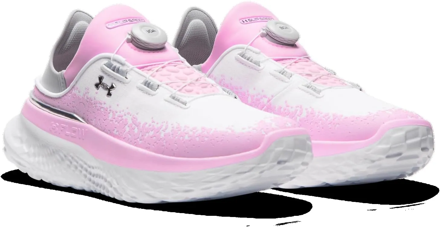 Under Armour SlipSpeed Mega Ripstop - Men's (White/Stellar Pink/Metallic Silver)
